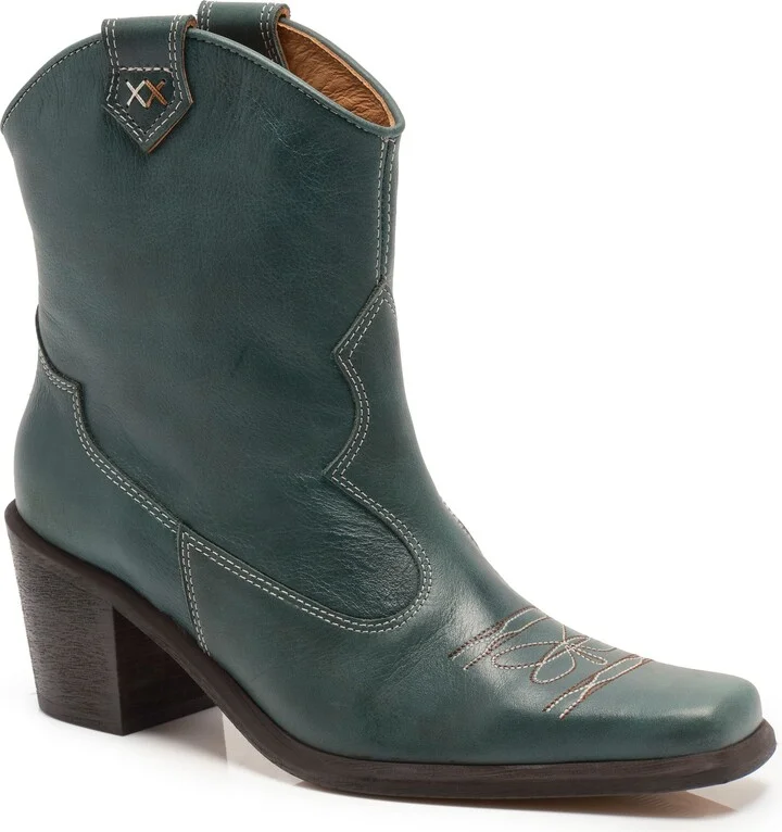 Teal Leather