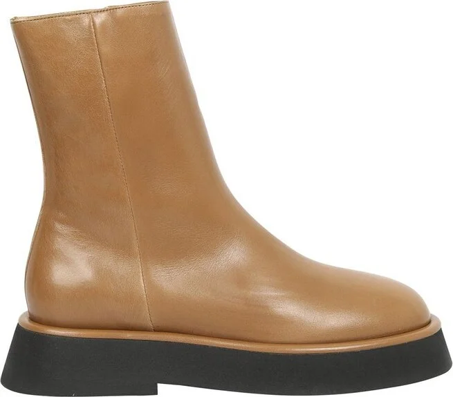 Wandler Chunky Zipped Ankle Boots
