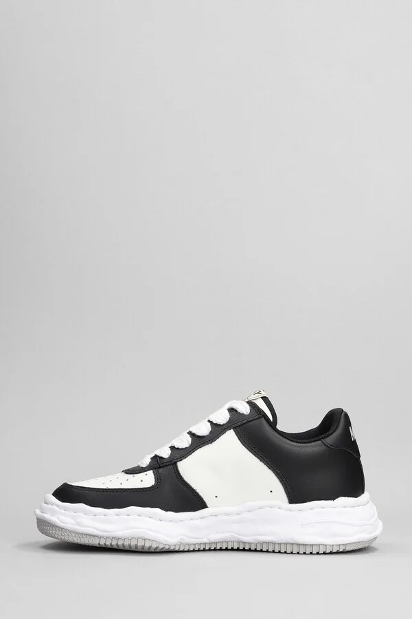 Waney Sneakers In Black Leather - Image 3