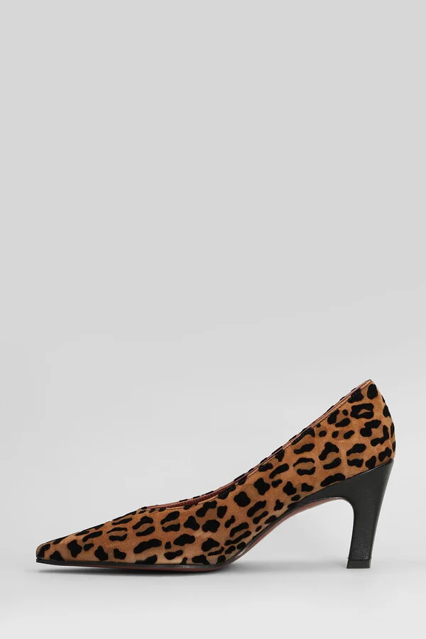 Wara Pumps In Animalier Suede - Image 3