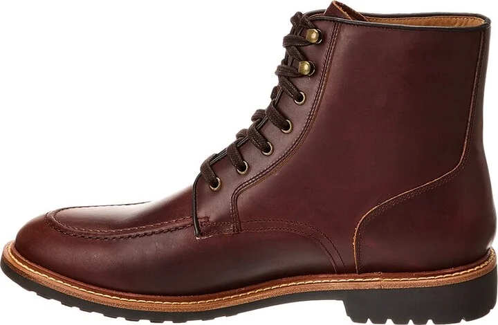 Warfield & Grand Apron Toe Leather Boot - Image 2