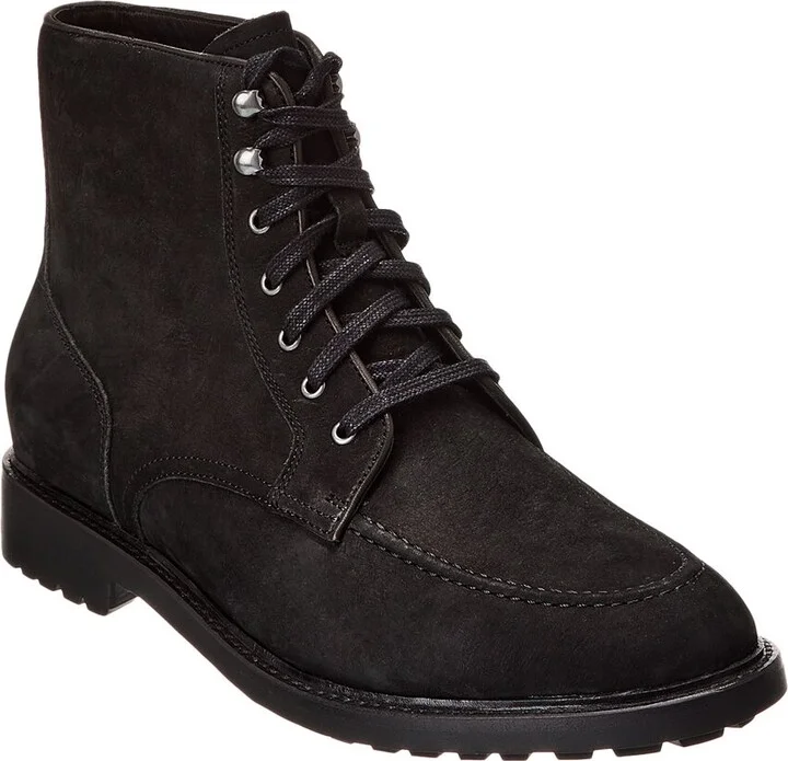 Warfield & Grand Apron Toe Leather Boots