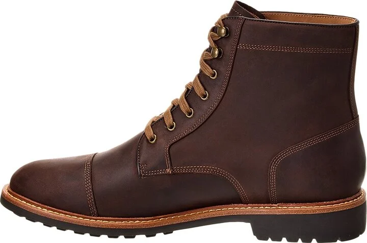 Warfield & Grand Cap Toe Leather Boot - Image 2
