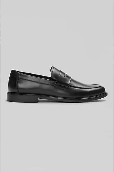 Warfield & Grand Men's Harper Penny Loafers Black