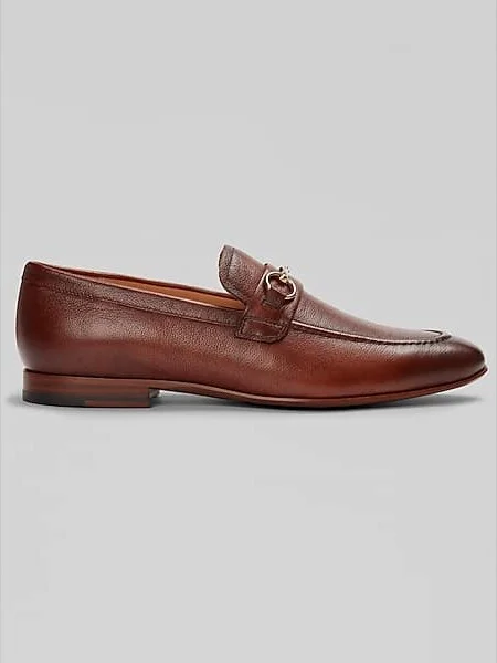 Warfield & Grand Men's Holland Bit Loafers Cognac