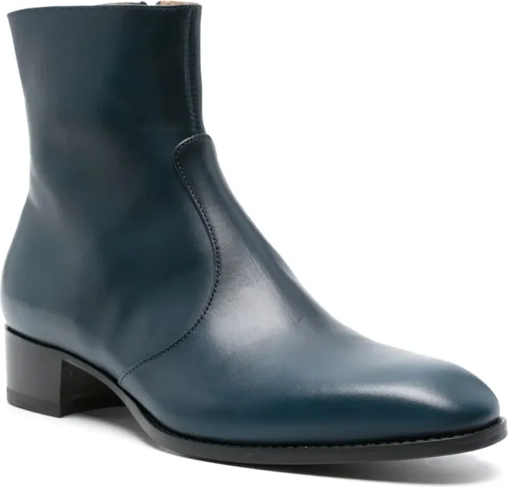 Warren leather Chealsea boots - Image 2