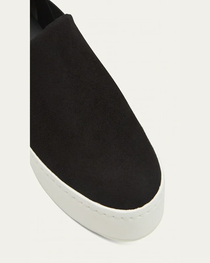 Warren Suede Platform Skate Sneakers - Image 4