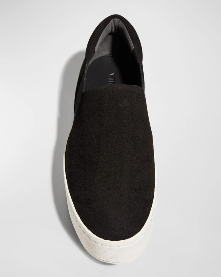Warren Suede Platform Skate Sneakers - Image 5
