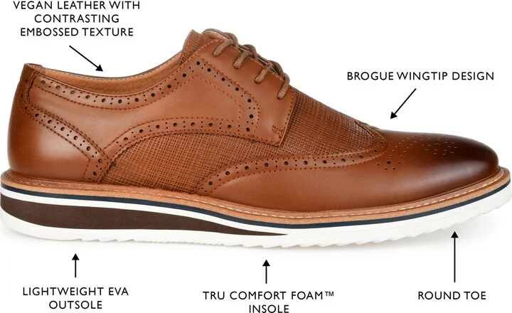 Warrick Wingtip Derby - Wide Width - Image 9
