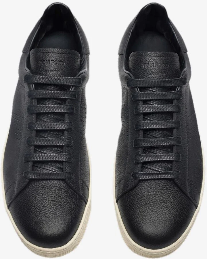 Warwick Low-Top Leather Sneakers - Image 2