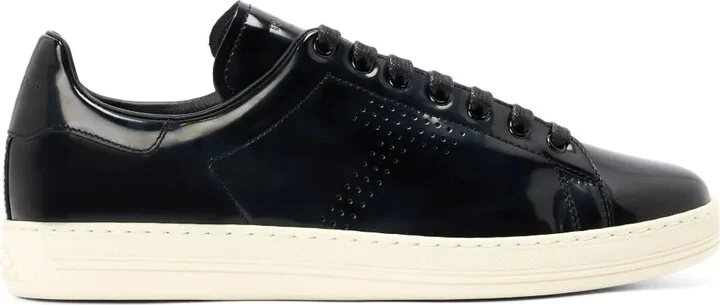 Warwick patent-leather sneakers