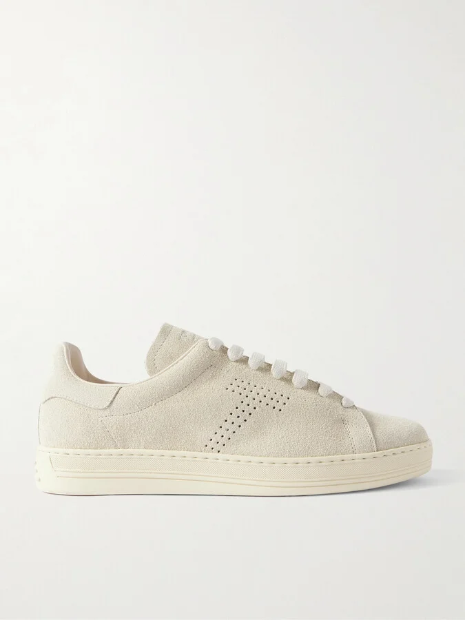 Warwick Perforated Suede Sneakers