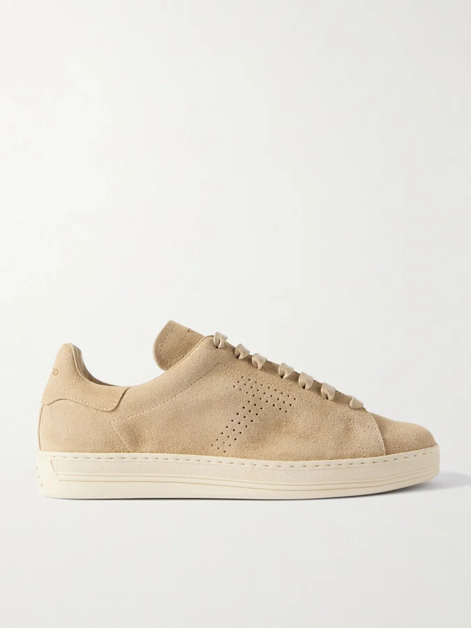 Warwick Perforated Suede Sneakers