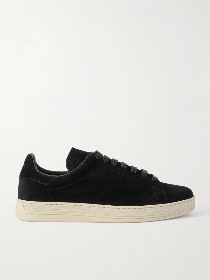 Warwick Perforated Suede Sneakers