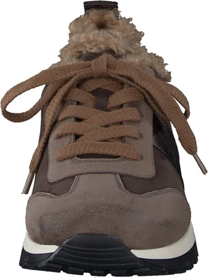 Wasa Faux Fur Trim Sneaker - Image 3