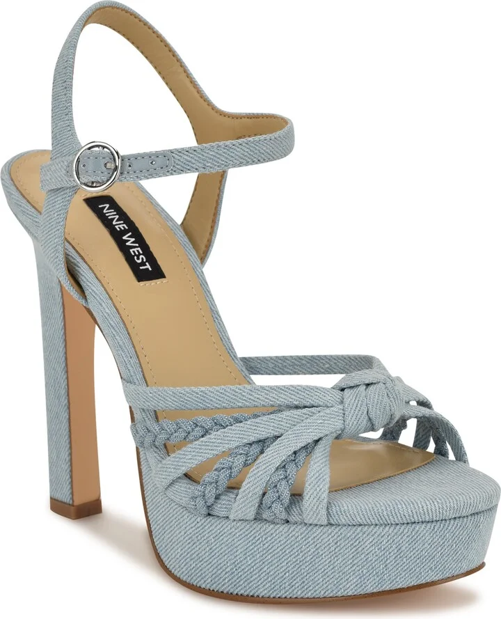 Waser Ankle Strap Platform Sandal