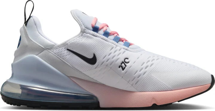 Washington Nationals Nike Men's Air Max 270 Shoes in White | HQ8002-100 - Image 3