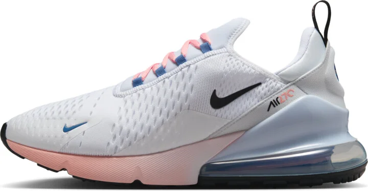 Washington Nationals Nike Men's Air Max 270 Shoes in White | HQ8002-100