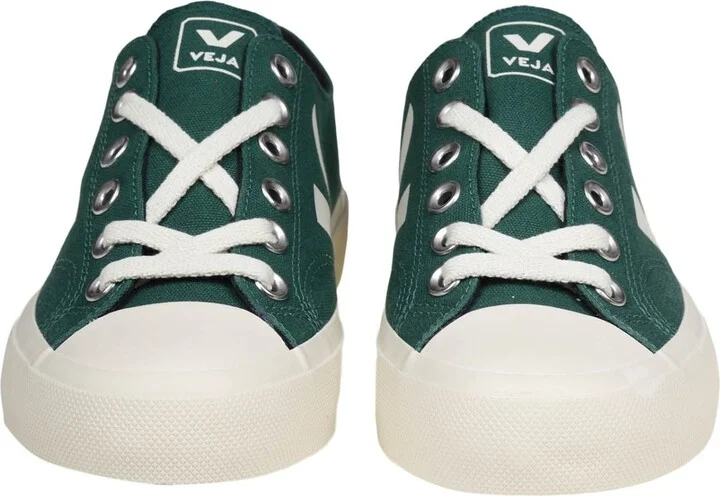 Wata Sneakers In Green Canvas - Image 2