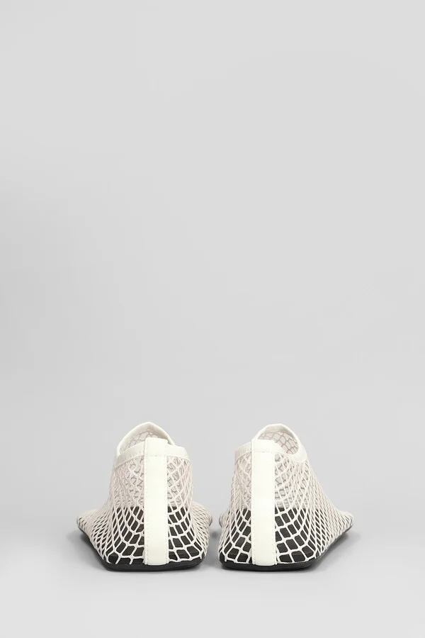 Water Ballet Flats In Beige Nylon - Image 4