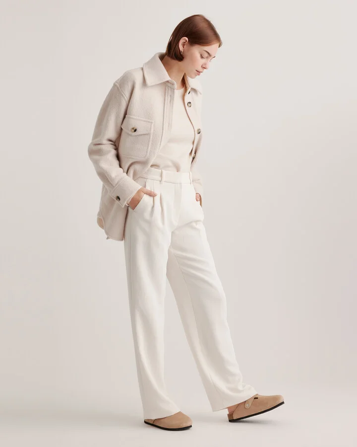Water Repellent Suede Clog Mule - Image 3