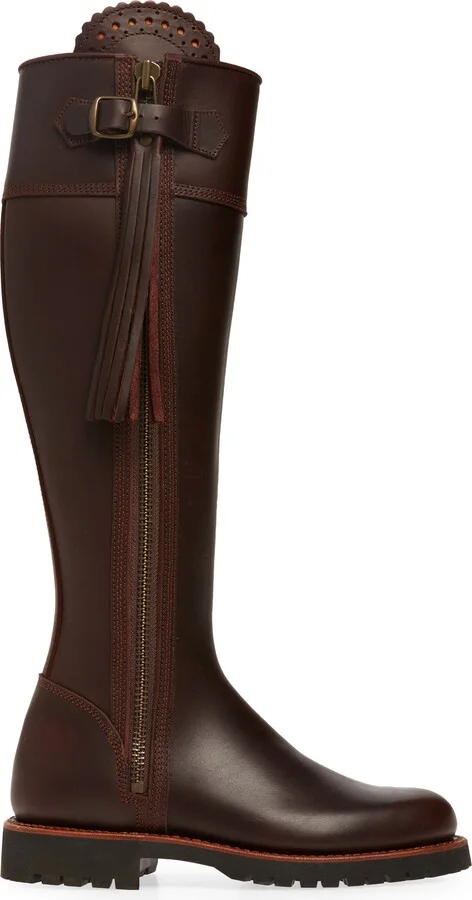 Water Resistant Knee High Tassel Boot - Image 3