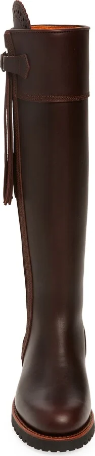 Water Resistant Knee High Tassel Boot - Image 4