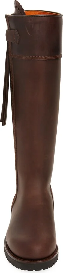 Water Resistant Knee High Tassel Boot - Image 4
