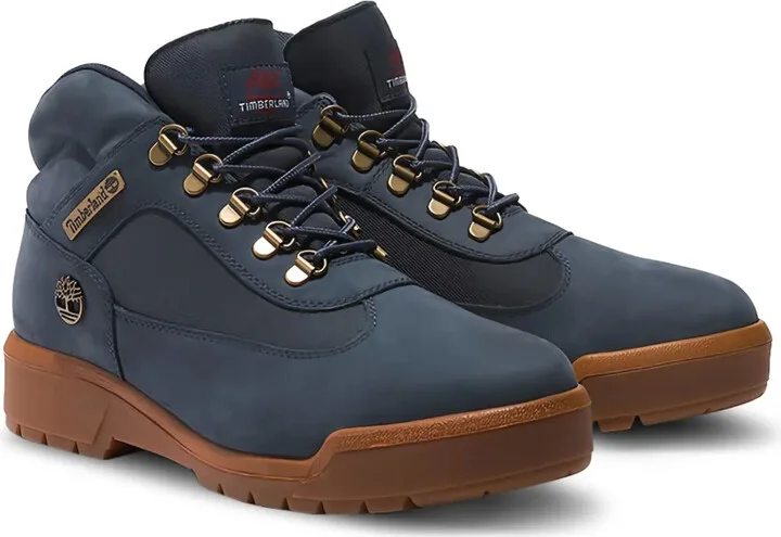 Waterproof Field Low "Dark Blue Nubuck" boots - Image 2