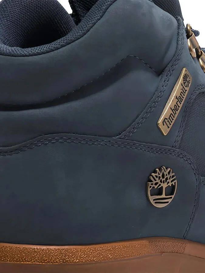 Waterproof Field Low "Dark Blue Nubuck" boots - Image 5