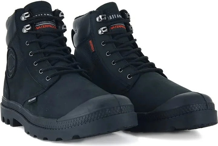 Waterproof Lace-Up Boots - Image 2