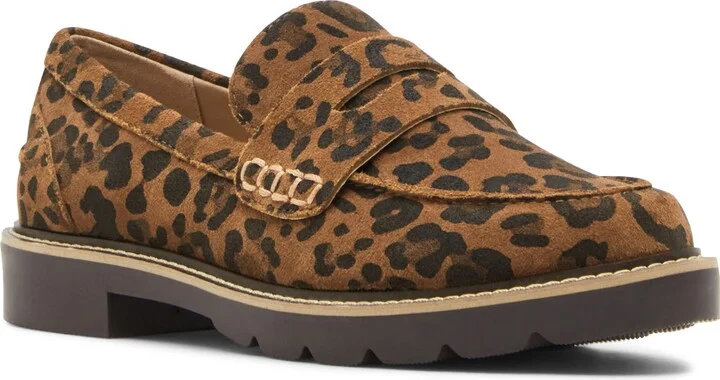 Leopard Suede