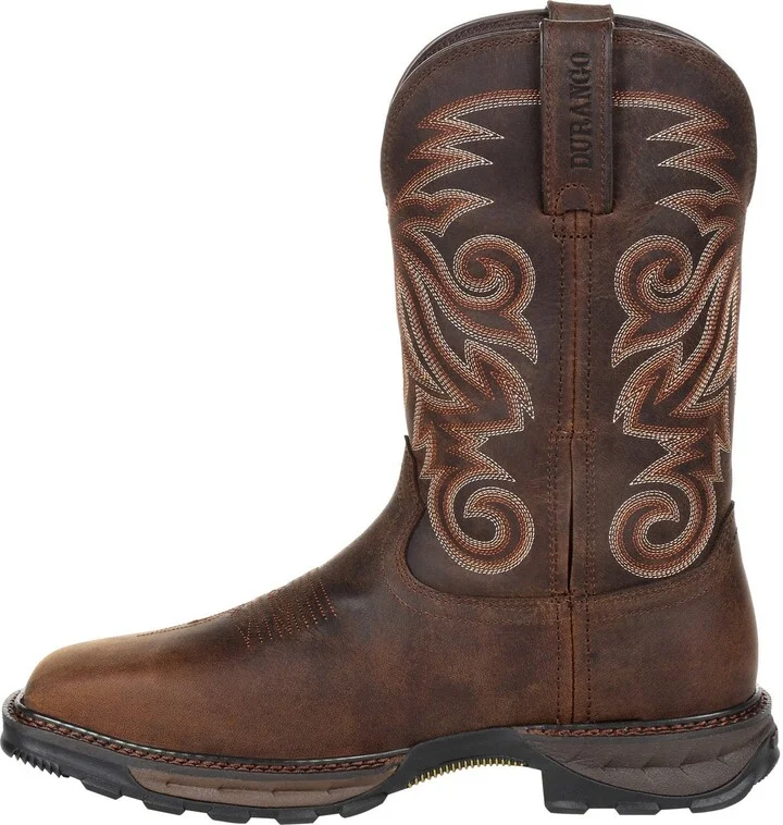 Waterproof Steel Toe Waterproof Western Work Boot - Image 5