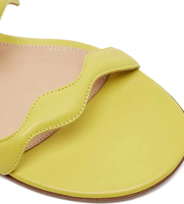 Wave leather slides - Image 5