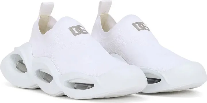 Wave logo-detail slip-on sneakers - Image 2
