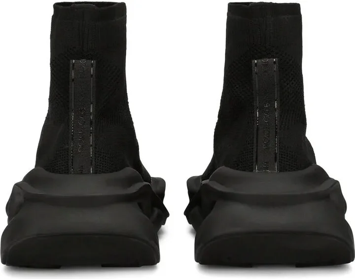 Wave mid-top stretch sneakers - Image 3
