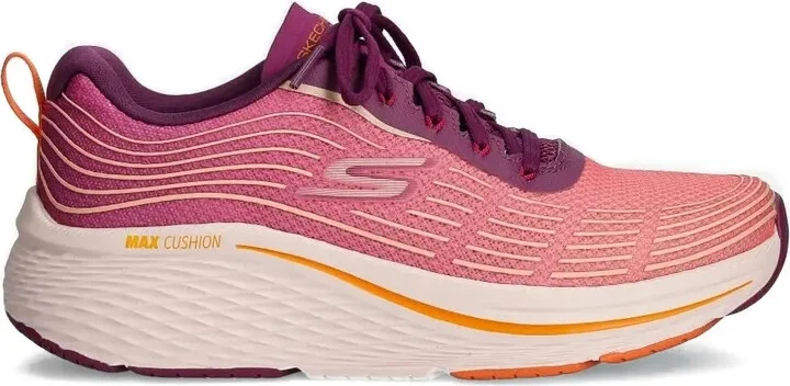 Wave-Pattern Lace-Up Sneakers