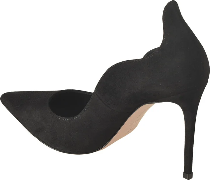 Wave Trim Pointed Toe Pumps - Image 3