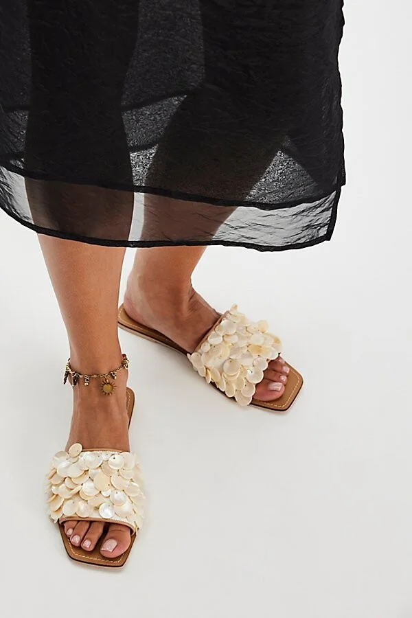 Waverly Shell Sandals - Image 2