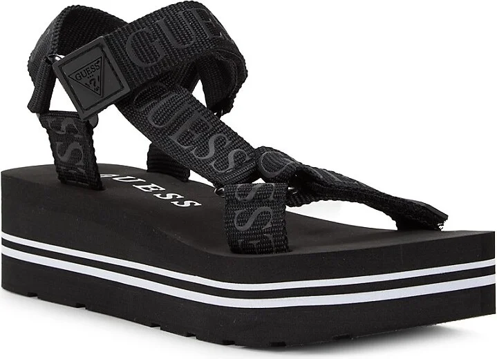 Wavin 51MM Logo Wedge Sandals - Image 2