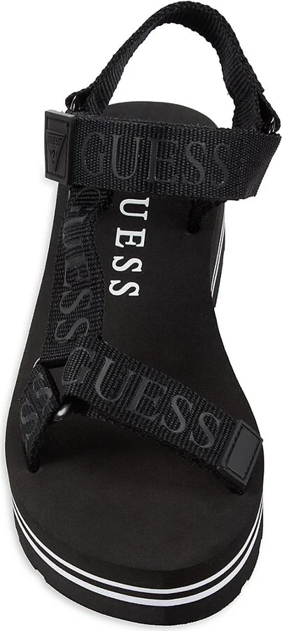 Wavin 51MM Logo Wedge Sandals - Image 5