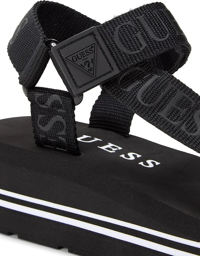 Wavin 51MM Logo Wedge Sandals - Image 6