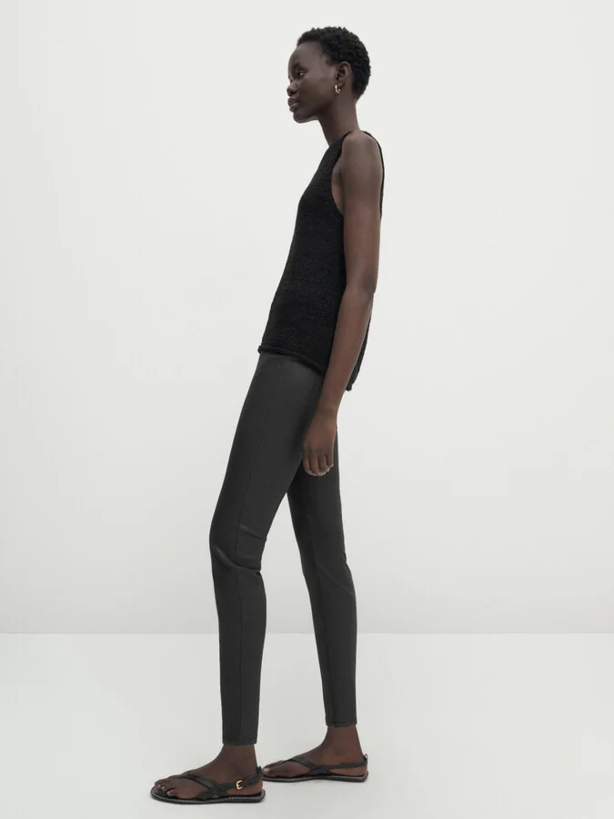 Waxed Leggings - Image 9