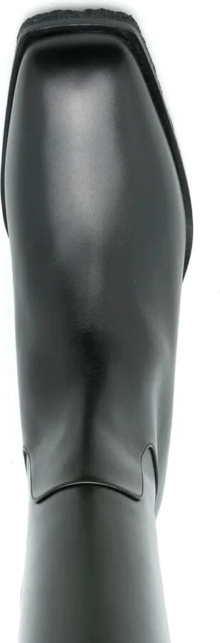 Wayde leather wedge boots - Image 4