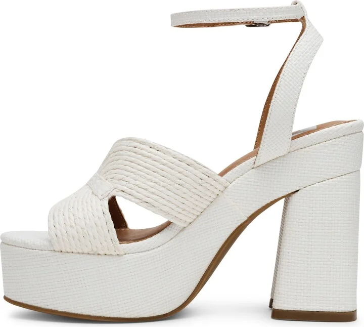 Waylan Raffia Platform Ankle Strap Sandal - Image 11