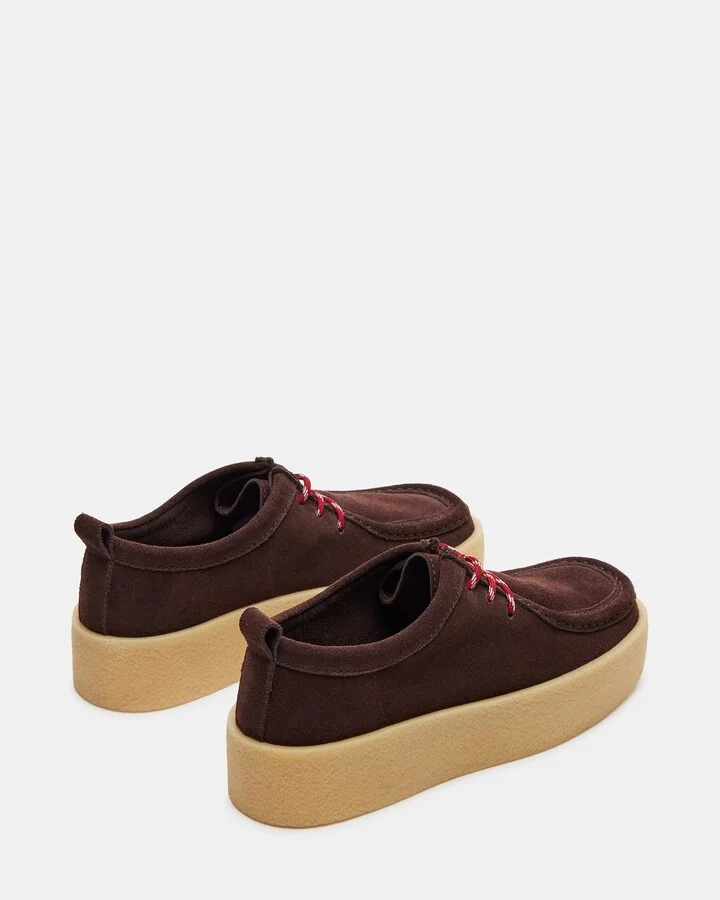 Wayland Chocolate Brown Suede - Image 9
