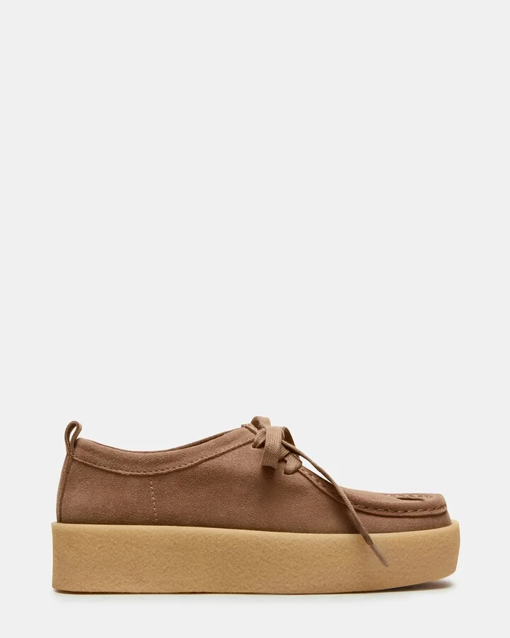 Wayland Taupe Suede