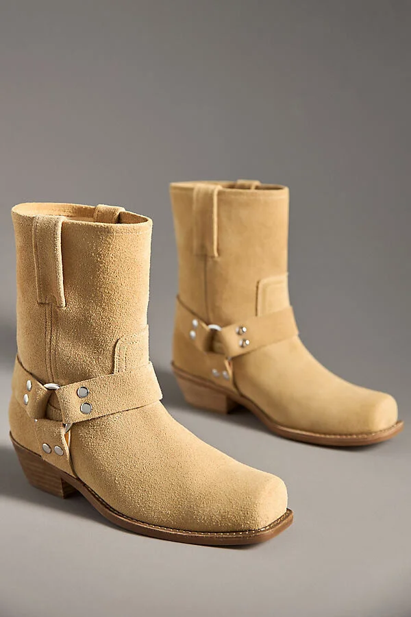 Waylon-Lo Square-Toe Western Ankle Boots - Image 3