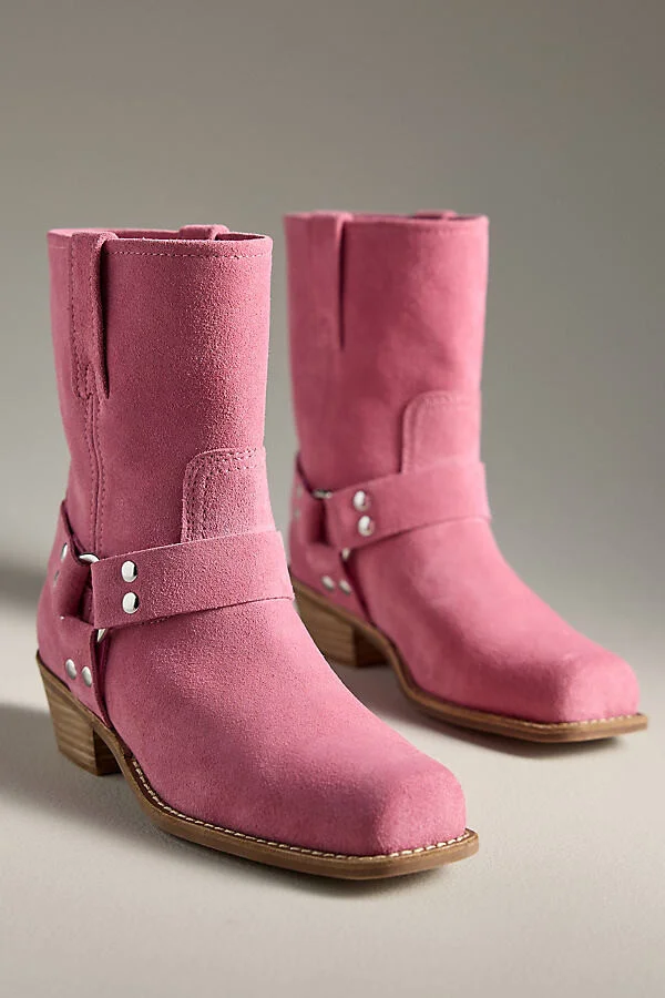 Waylon-Lo Square-Toe Western Ankle Boots - Image 3