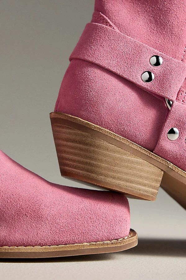 Waylon-Lo Square-Toe Western Ankle Boots - Image 4